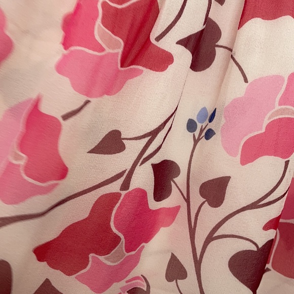 NWT Kate Spade Nouveau Bloom Ruffle hem, tie dress - Picture 5 of 5